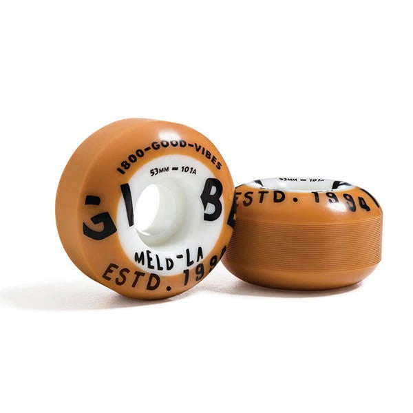 RUEDAS GOOD VIBES DUAL POUR ANTIBRASS/WHITE 53