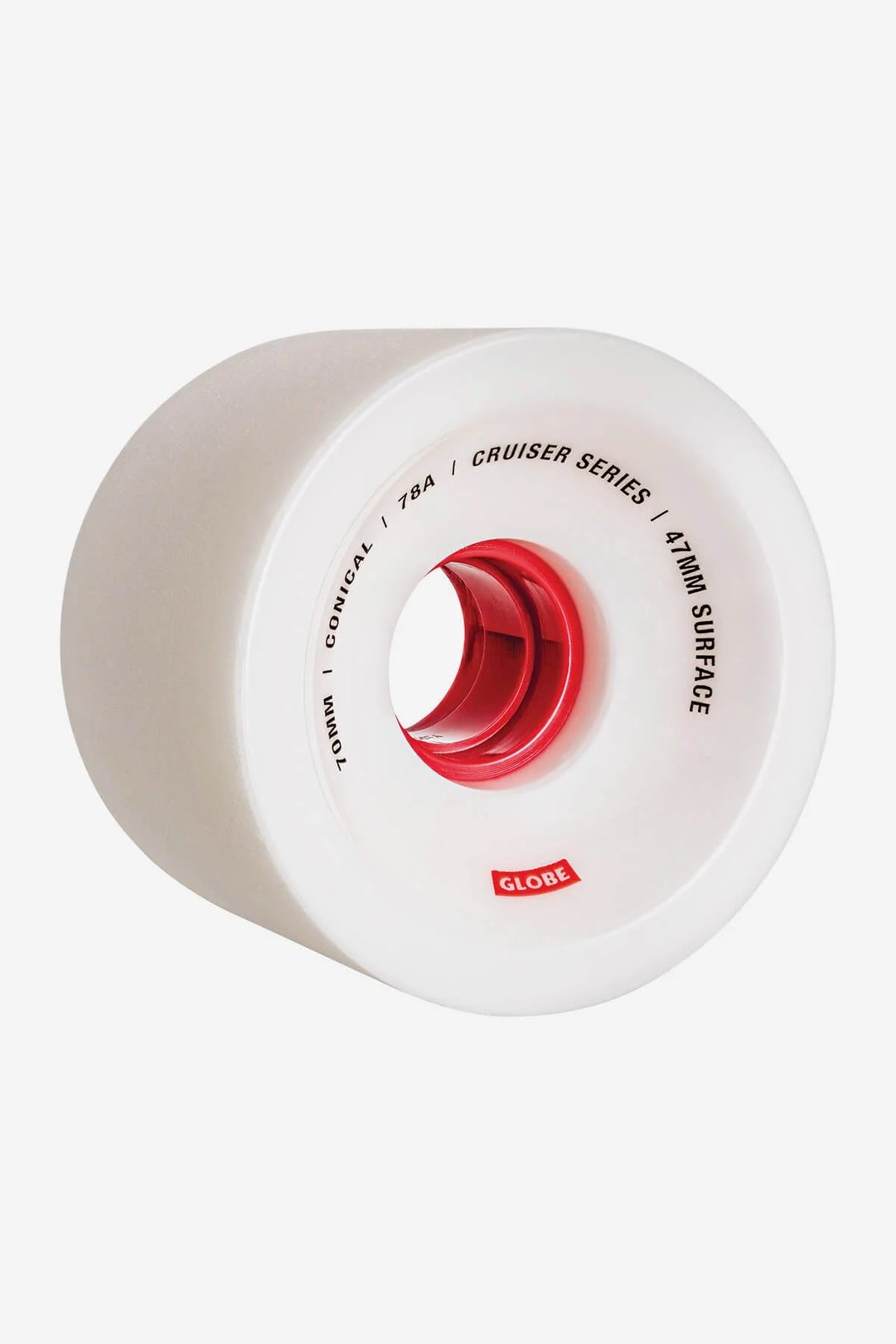 RUEDA CONICAL CRUISER WHEEL WHITE/RED