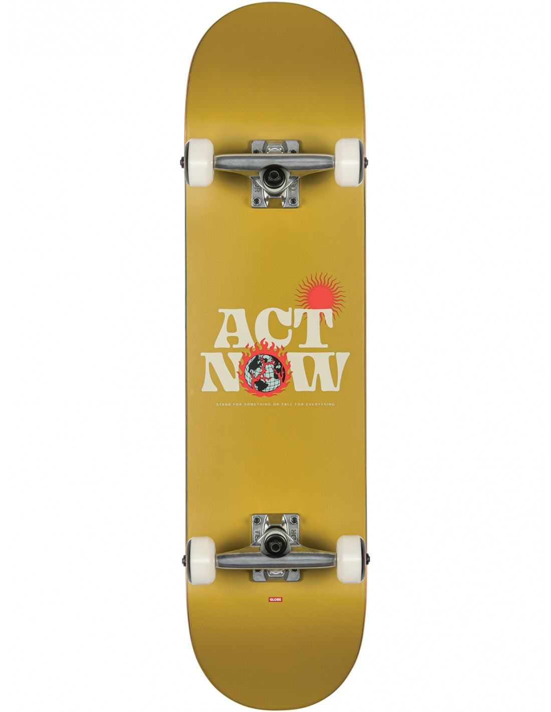 SKATE COMPLETO G1 ACT NOW MOSTAZA