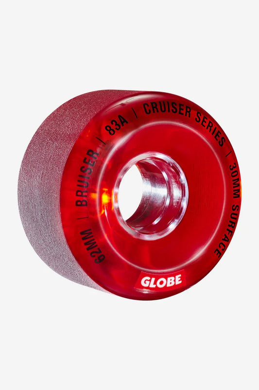BRUISER CRUISER WHEEL CLEAR RED