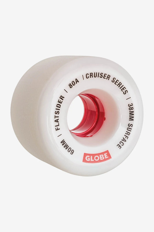 FLATSIDER CRUISER WHEEL WHITE/RED