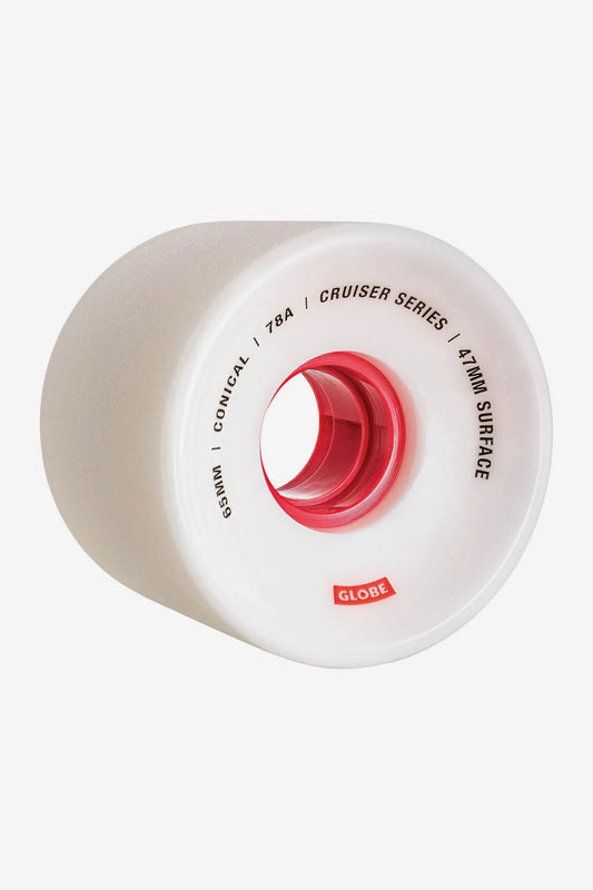 RUEDA CONICAL CRUISER WHEEL WHITE/RED