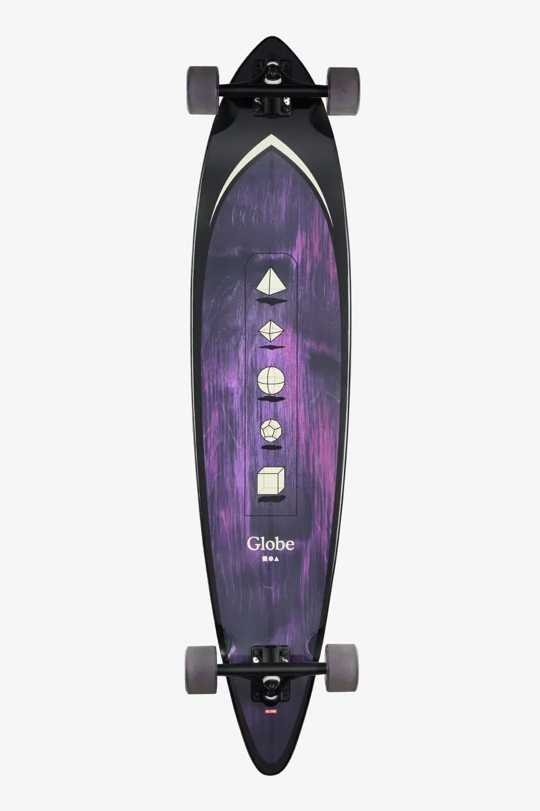 LONGBOARD PINTAIL 44 PURPLE/SHAPE FAZE