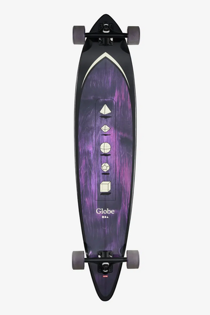 LONGBOARD PINTAIL 44 PURPLE/SHAPE FAZE